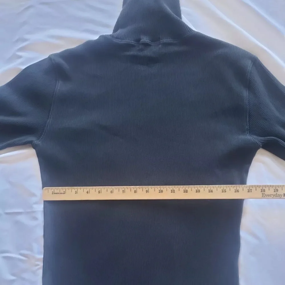 RRL Double RL Ralph Lauren Thermal Waffle Knit Turtle Neck Sweater Mens Large L - Picture 8 of 15